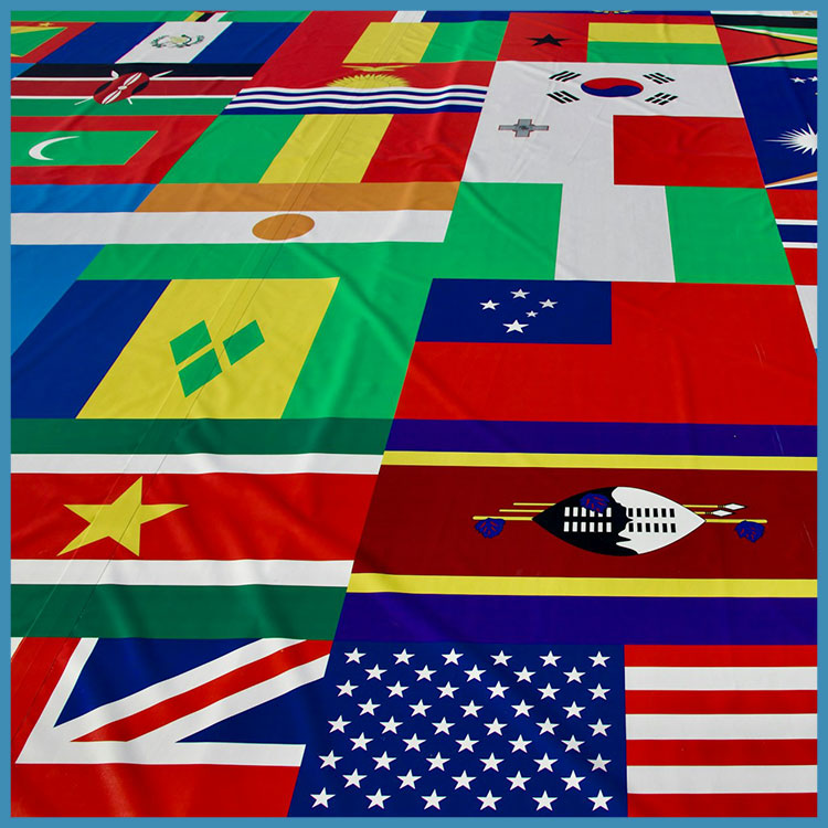 Customized Flags for Every Country and Region Worldwide